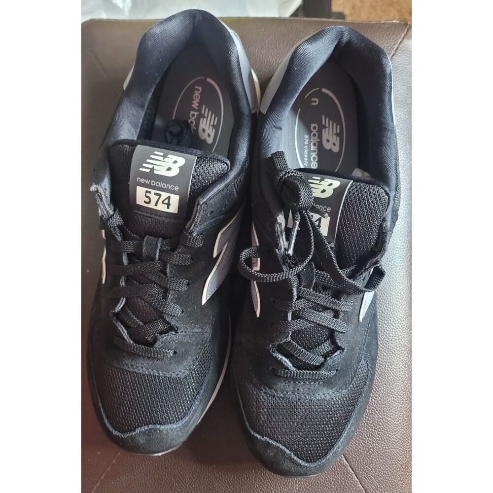 New Balance 574 ML574CNA Black Blue Men's Size 10 ENCAP Sneakers NEW w/ Box - Picture 4 of 7